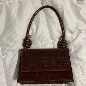 Mini brown hand bag